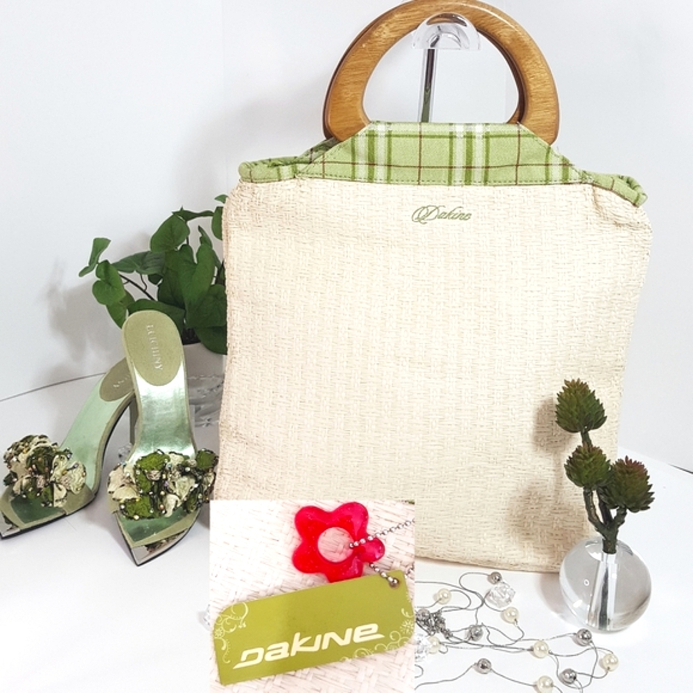 Dakine Isabelle🍀Boho Woven Tote Bag| Wicker Bag| Beach Bag